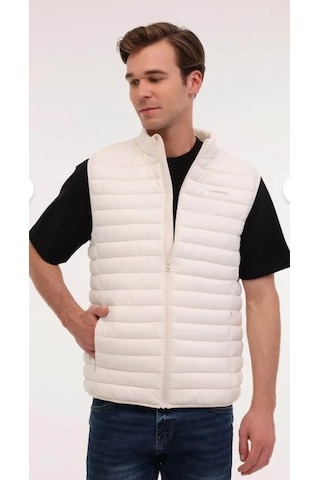 Lumberjack Ml Star 4west 5pr Erkek Ekru Yelek Ekru