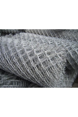Örgülü Helezon Tel 2.20Mm Kalınlık 6X6 Göz 150 Cm Yükseklik -