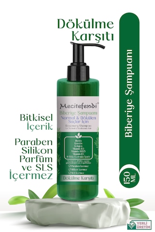 Mecitefendi Dökülme Karşıtı Biberiye Şampuanı 150 ML