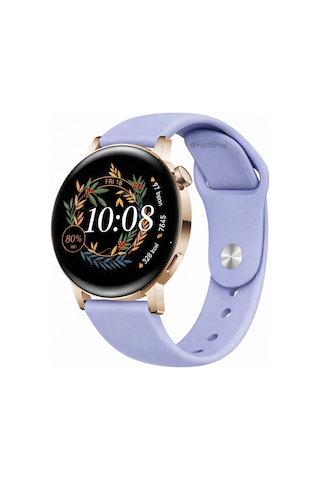 Huawei Watch Gt3 42mm / Gt2 42mm Uyumlu Yumuşak Soft Yüksek Kalite Spor Silikon Kordon
