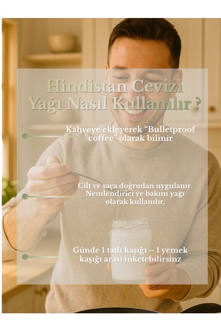 Oiliva Soğuk Sıkım Hindistan Cevizi Yağı 2 X 300ml %100 Doğal & Saf Katkısız Cam Şişe 300 ML