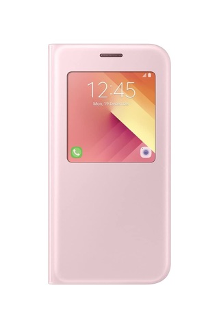 Samsung A5 2017 S-view Kılıf, Pembe Sku: Smgstk6cfdd8442f