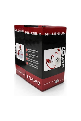Millenium 305 Metre Cat6 23awg Ethernet Kablosu