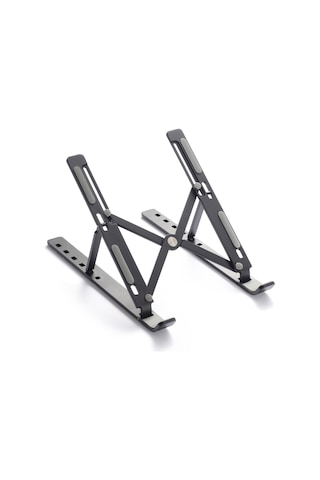 Idock N29-3 Katlanır Aluminyum Laptop Bilgisayar Standı - Siyah