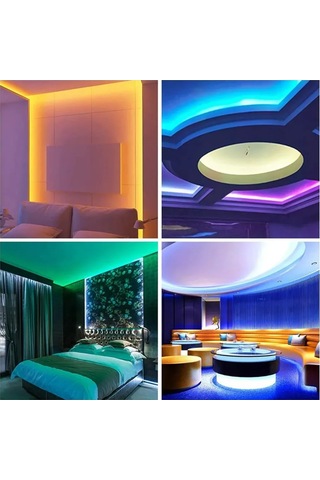 Ogonek Led Şerit Set Uzaktan Kumandalı 5m Ip20 Og-ldl02 246870509 Beyaz