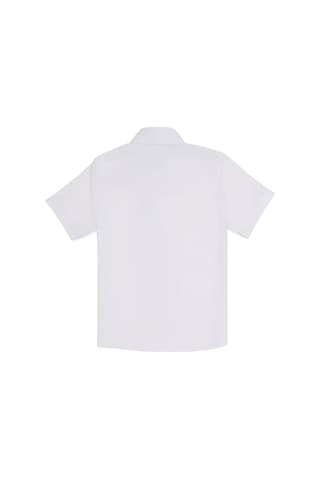 U.s. Polo Assn. Erkek Çocuk Beyaz Gömlek Kısa Kollu 50284019-vr013 Beyaz