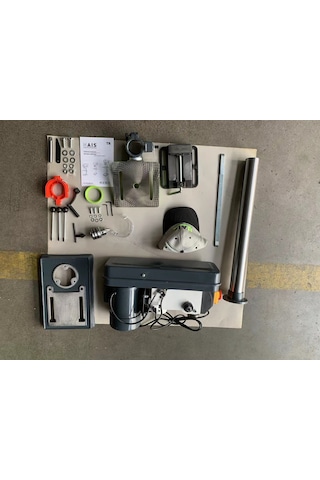 Hais 16 Mm Sütunlu Matkap Tezgahı 4'' Mengene Hediyeli 550w