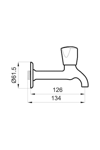 Kale S100 Uzun Musluk 410200500640 Krom
