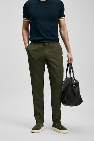 Lufian Karl Smart Erkek Chino Pantolon Slim Fit Yeşil Yeşil 111190363100600