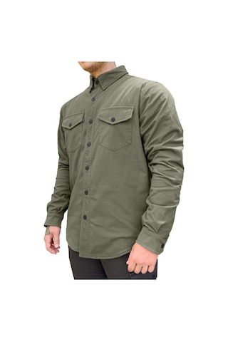 Eagle Khaki Korumalı Motosiklet Gömleği Erkek