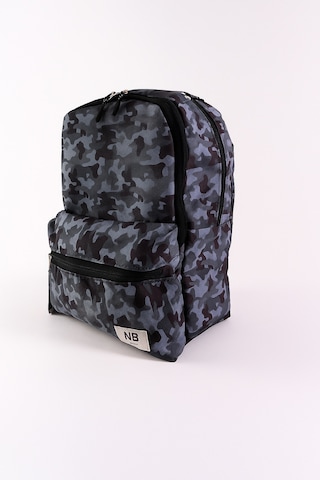 Newbag Kamuflaj Erkek Okul Sırt Çantası Yeni Sezon -gri Kamuflaj