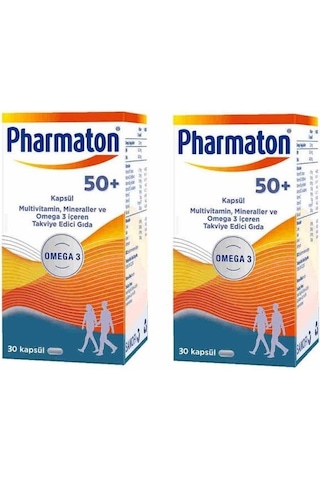 Pharmaton 50 Plus 2 x 30 Kapsül