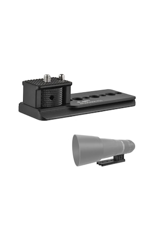 Youmex Kamera Lens Tripod Mountholder, Rf600mm/800mm F11 Is Stm İçin Uyumlu, Alüminyum, Arca-swiss Hızlı Serbest Bırakma, 1/4" & 3/8" Delikler, Çizik Korumalı