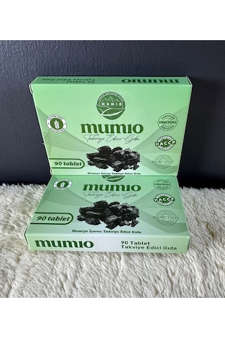 Mumio Shilajit Takviye Edici Gıda 2 x 90 Tablet﻿﻿