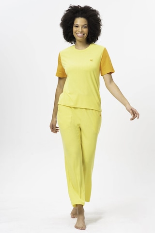 United Colors Of Benetton Kadın Pijama Üstü 71461 Sarı
