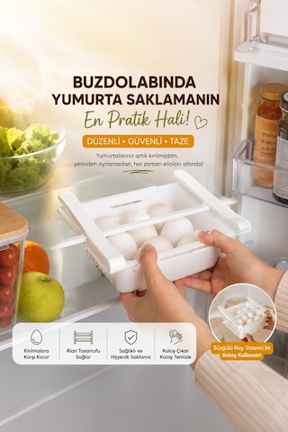 Porsima Org-10 Dolabı İçi Organizer Askılı Akordion Süzgeçli Raf Beyaz