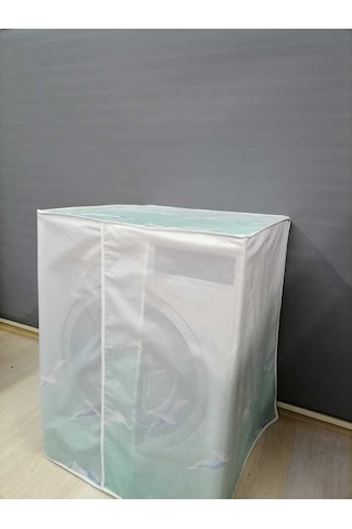 Çamaşır Makinesi Örtüsü Mavi