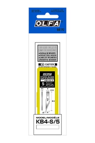 Olfa Kb4-S/5 Maket Bıçağı Yedeği 5 Li