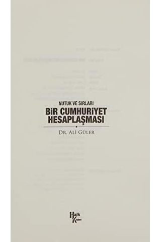 Bir Cumhuriyet Hesaplaşması: Nutuk Ve Sırları