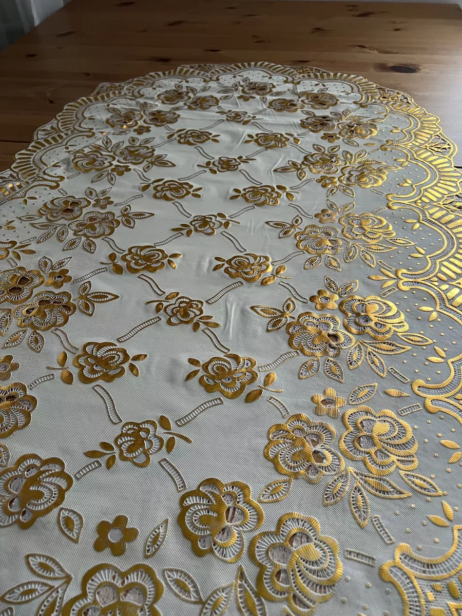 Best Price 34 Dekoratif Masa Örtüsü 208266836 Altın Rengi
