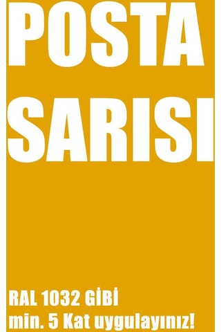 Plastidip - Asf - Sprey - Mat Posta Sarısı 400Ml