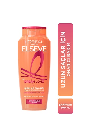 5'li Dream Long Onarıcı Bakım Şampuanı 300 Ml Seti Tüm Saç Tipleri