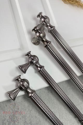 Hitit 128 Mm Füme Modern Metal Kulp Modelleri Lüks Country Mutfak Dolap Çekmece Mobilya Kulbu Füme