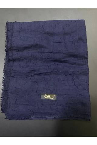 Bambu Kraş Şal Lacivert-jawel Çok Renkli