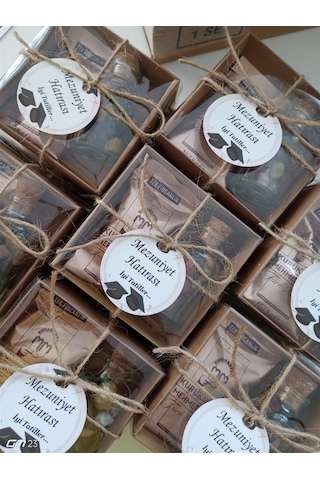 Farklı Market Kahve Ve Çakıltaşı Çikolata Hediye Kutulu 5 Adet