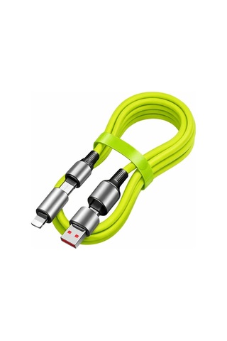 4-in-1 240w Pd Hızlı Şarj Kablosu Type-c Lightning Destekli Pl-8632 5324