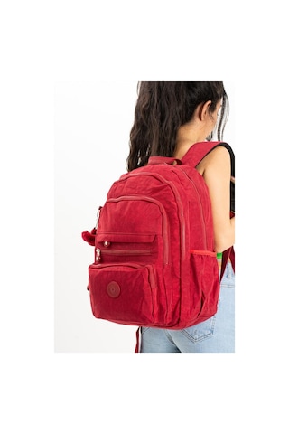 Baginn Unisex Sırt Çantası Hafif Yağmur Geçirmez Klinkır Kumaş Laptop Bölmeli Seyahat Çantası 43 30 Cm 001