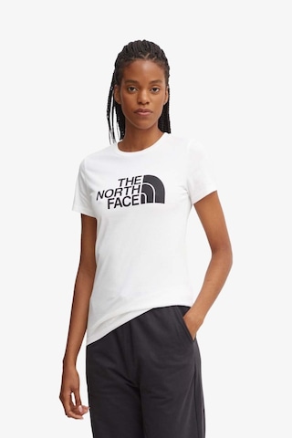 The North Face W Ss Easy Tee Kadın T-shirt Nf0a8a6dfn41 Beyaz