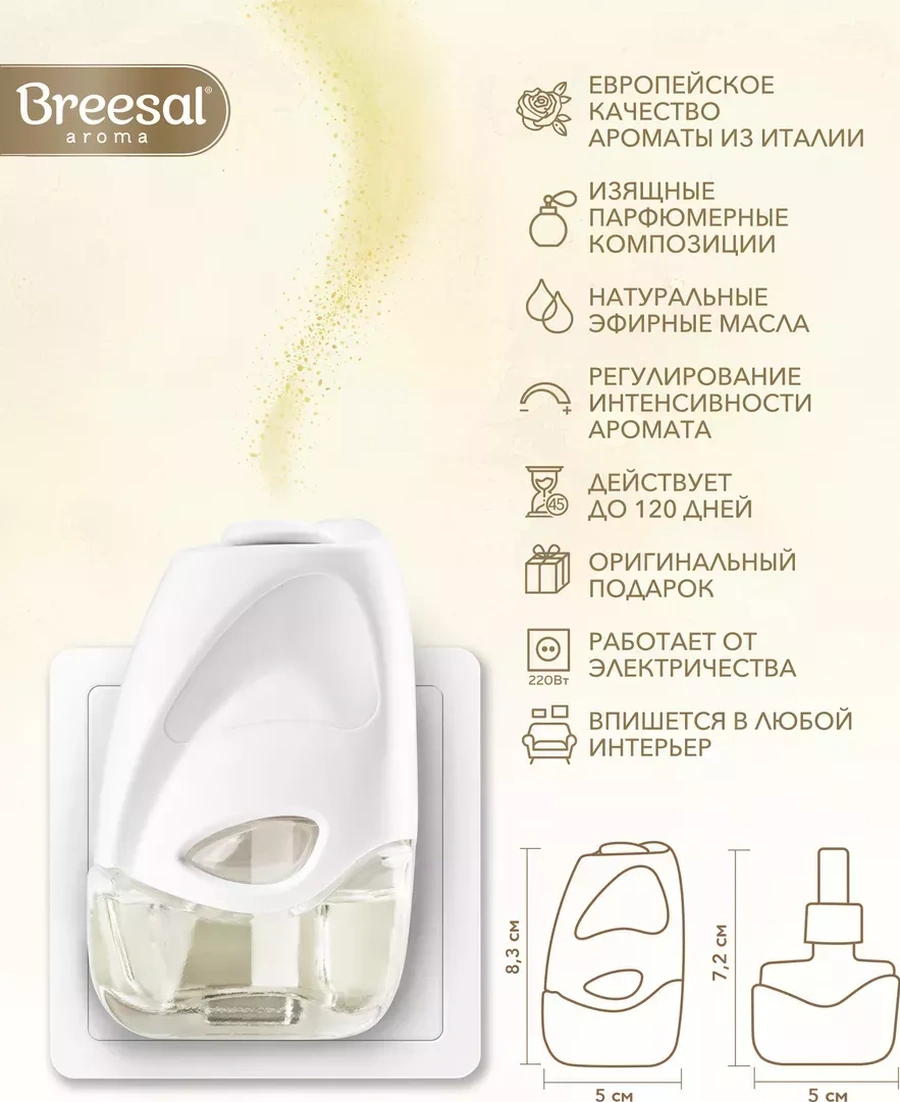Breesal Elektrikli Difüzör Seti + 3 Değiştirilebilir Blok 248334704