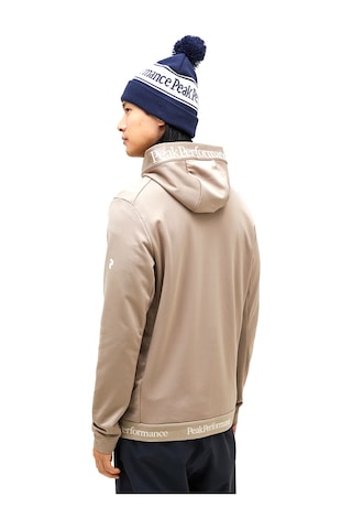 Peak Performance Rider Tech Zip Hood Erkek Bej Outdoor Polar G79554090 Bej