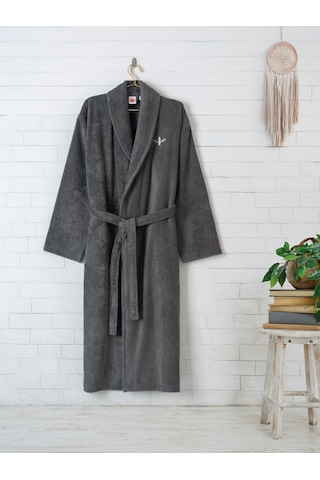 Cotton Box Wellness Bornoz Zen Antrasit S/m Anrasit