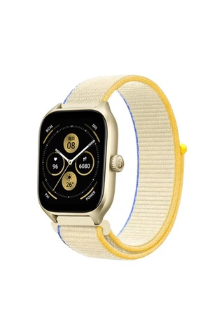 Watch 22mm Hasırlı Cırtcırtlı Kordon - Beyaz Ahşap
