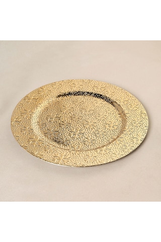 Karaca Home New Year Yılbaşı Snow Supla Gold 33 Cm Gold