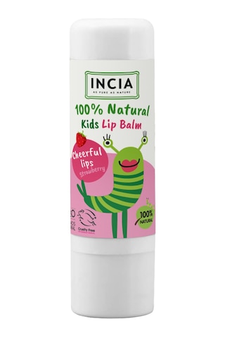 Incıa Doğal Kids Dudak Besleyici Çilek Dudak Bakım Kremi