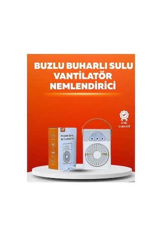Mini Usb Klima Fan 3 Kademeli Spreyli Ha Soğutucu, Taşınabilir Krgltgsxs5s4zvv57r9