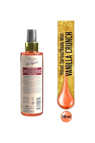 Eda Taşpınar Vanilya Crunch Vücut Spreyi 200 ML