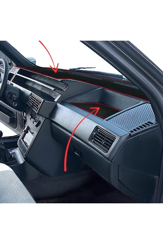 Fiat Tipo Tempra Nakışlı Torpido Kaplama Koruma Halısı Örtüsü