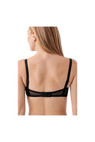 New Bra 347057 Kadın Dolgusuz Straplez Basic Desteksiz C Cup Sütyen Siyah