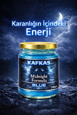 Kafkas Midnight Formula Blue Aktif Yaşam Takviyesi 240gr