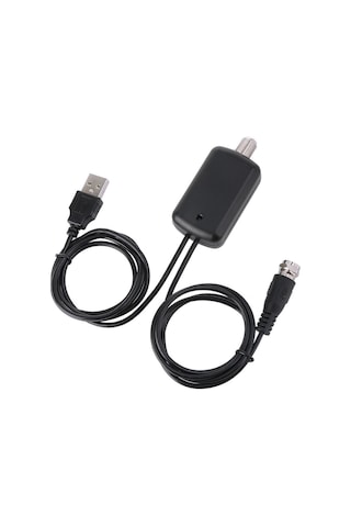 Springsun Tv Anteni Sinyal Güçlendirici 25db - Ev İçi Hd Dijital Alıcı, Evrensel Bağlantı, Alınan Kanallar Ve Klarlite Artırır Siyah