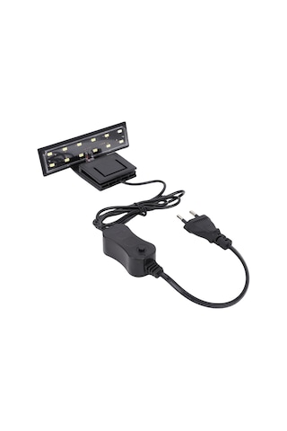 Qingmipy Akvaryum Bitkileri Ve Balıklar İçin Led Işık, 5w Enerji Tasarruflu, Plastik Kasa, Sıkma Montajlı, Avusturya Standartı 220v