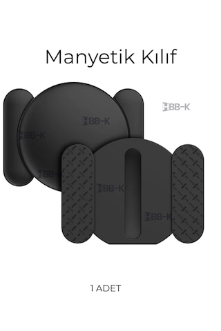 Apple Uyumlu AirTag Manyetik Kılıf Tekli Paket