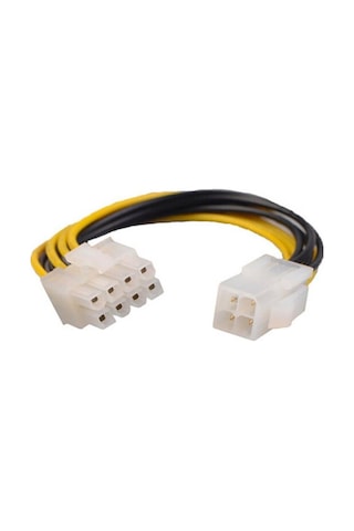 4 Pin To 8 Pin Güç Çevirici Power Supply Psu Çevirici Kablo