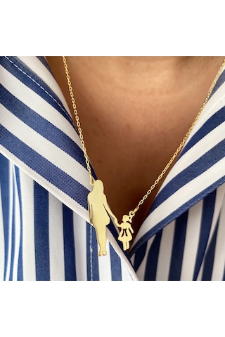 Simurg Jewellery Anneler Kız Gümüş Kolye