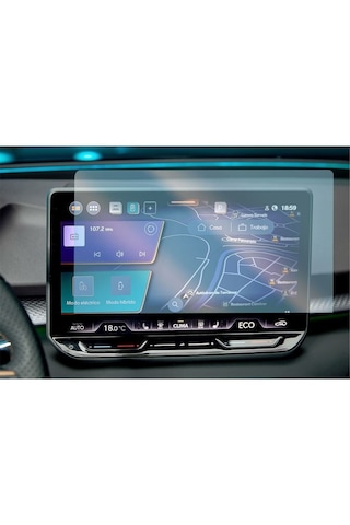 Cupra Terramar Uyumlu Ekran Koruyucu 12.9 İnç Multimedya Navigasy