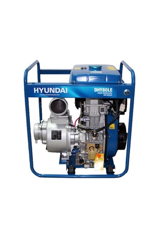 Hyundai Dhy80le Dizel Marşlı Su Motoru 3''